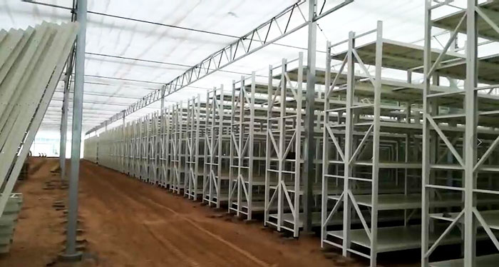大型农业项目使用河南六维仓储货架